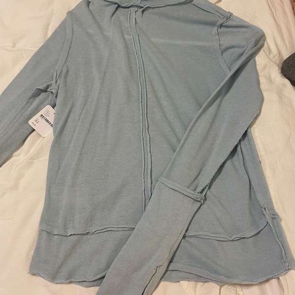 NWT light blue free people turtleneck! - Picture 3 of 5